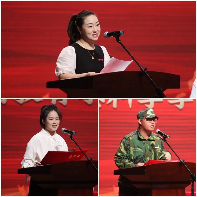 图为教师代表和老生、新生代表发言.jpg